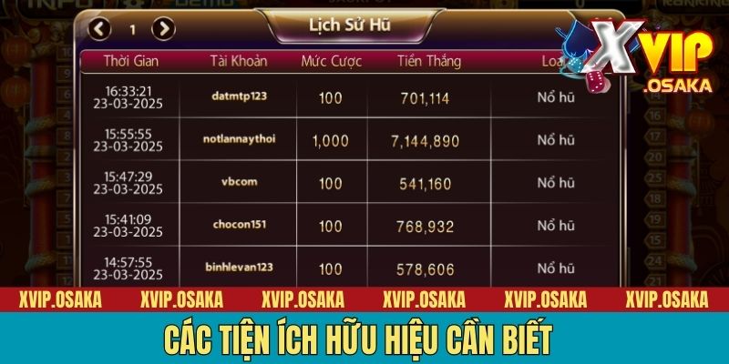 Các tiện ích hữu hiệu cần biết